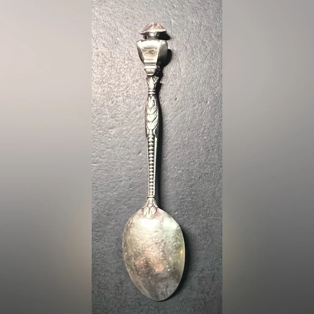 Vintage Collectible Souvenir Spoon featuring Napoleon Bonaparte & PARIS engraved